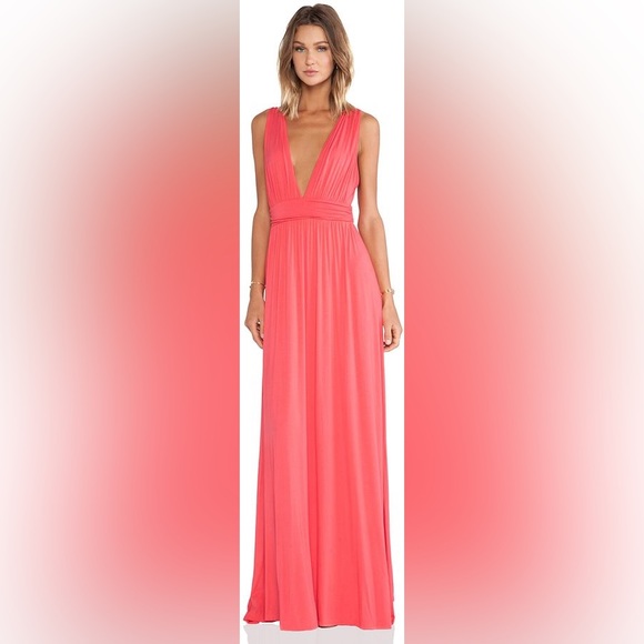 Lovers + Friends Dresses & Skirts - Lovers + Friends Revolve Helena Maxi Dress in Coral